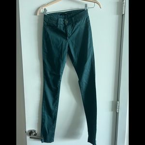 Joes dark green jeans